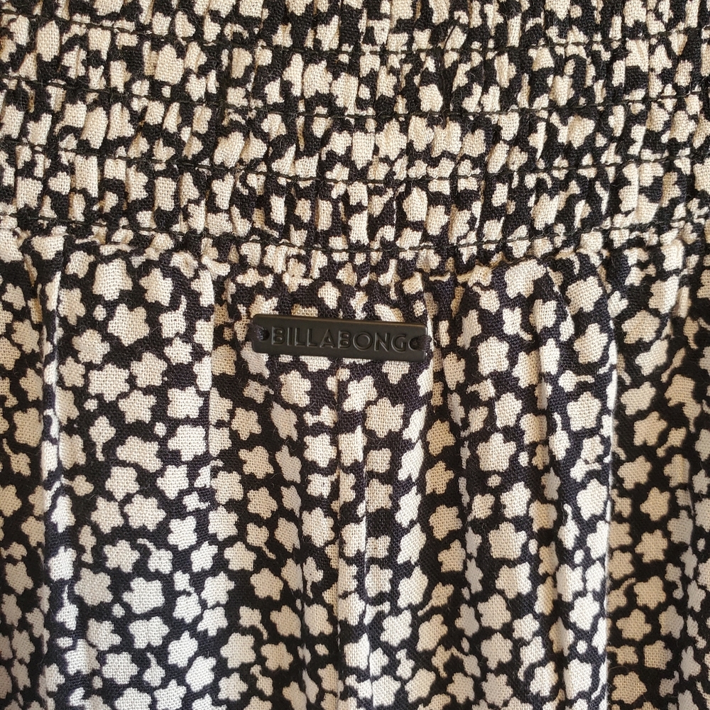 BILLABONG Floral Printed Wide Leg Pull On Pants L - Picture 9 of 9